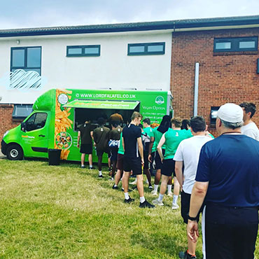 Catering services with Lord Falafel Catering services with Lord Falafel