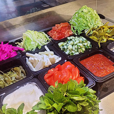 Catering services with Lord Falafel Catering services with Lord Falafel